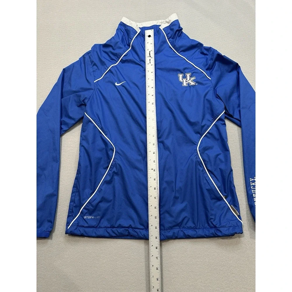 Nike Kentucky Wildcats Storm-Fit Jacket Womens Small Blue Full Zip Windbreaker